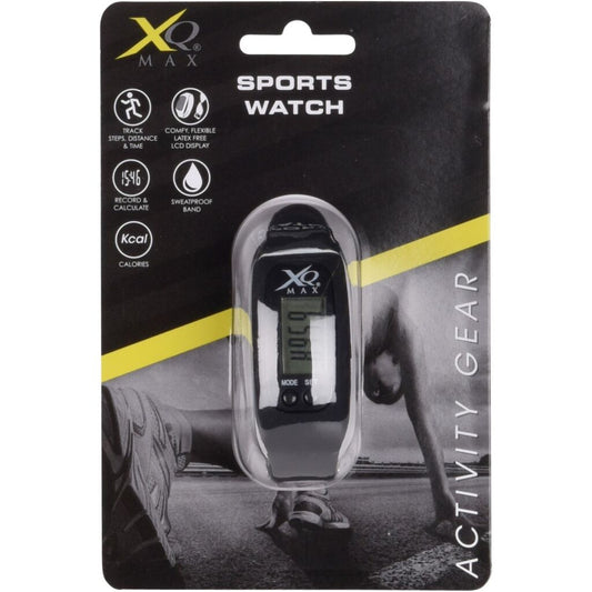 Xq Max Sporthorloge Zwart