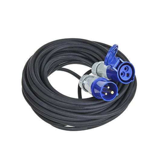 Proplus Cee Verlengkabel 40 M 3X2,5 Mm&Sup2; Zwart