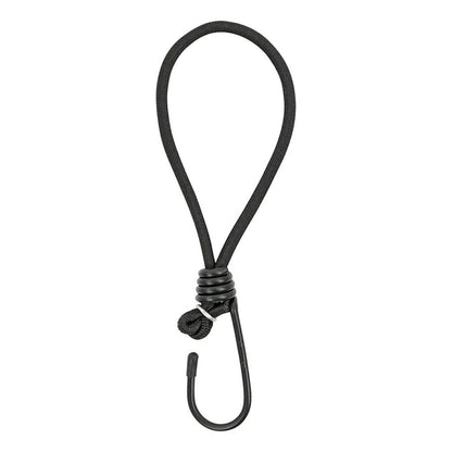 Proplus Elastische Tentspanners Met Haak Zwart 4 Stuks