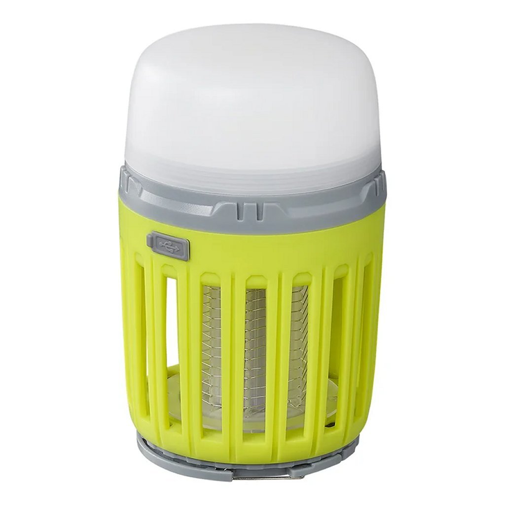 Proplus 2In1 Camping-Insectenlamp Oplaadbaar 7X13.2 Cm Geel/Grijs