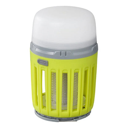 Proplus 2In1 Camping-Insectenlamp Oplaadbaar 7X13.2 Cm Geel/Grijs