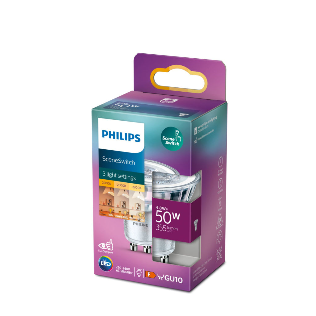 Philips Led Ssw 50W Gu10 Ww 36D Rf Nd Srt4 Verlichting
