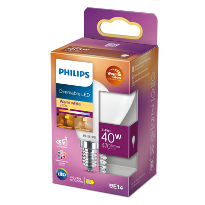 Philips Led Cl P45 Fr Wgd 40W E14