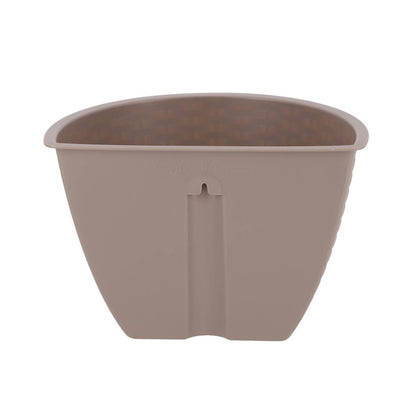 Overige Merken Bloembak Muur Dijon 26 Cm Taupe
