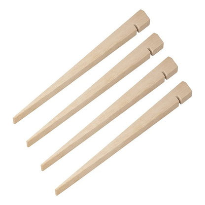 Proplus Houten Tentharingen 40 Cm 4 Stuks