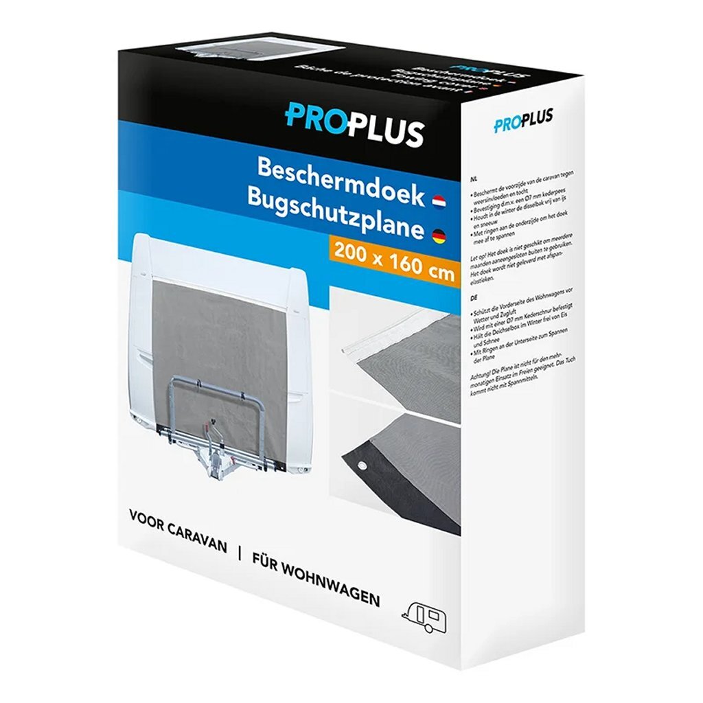 Proplus Caravan Beschermdoek 200X160 Cm Grijs