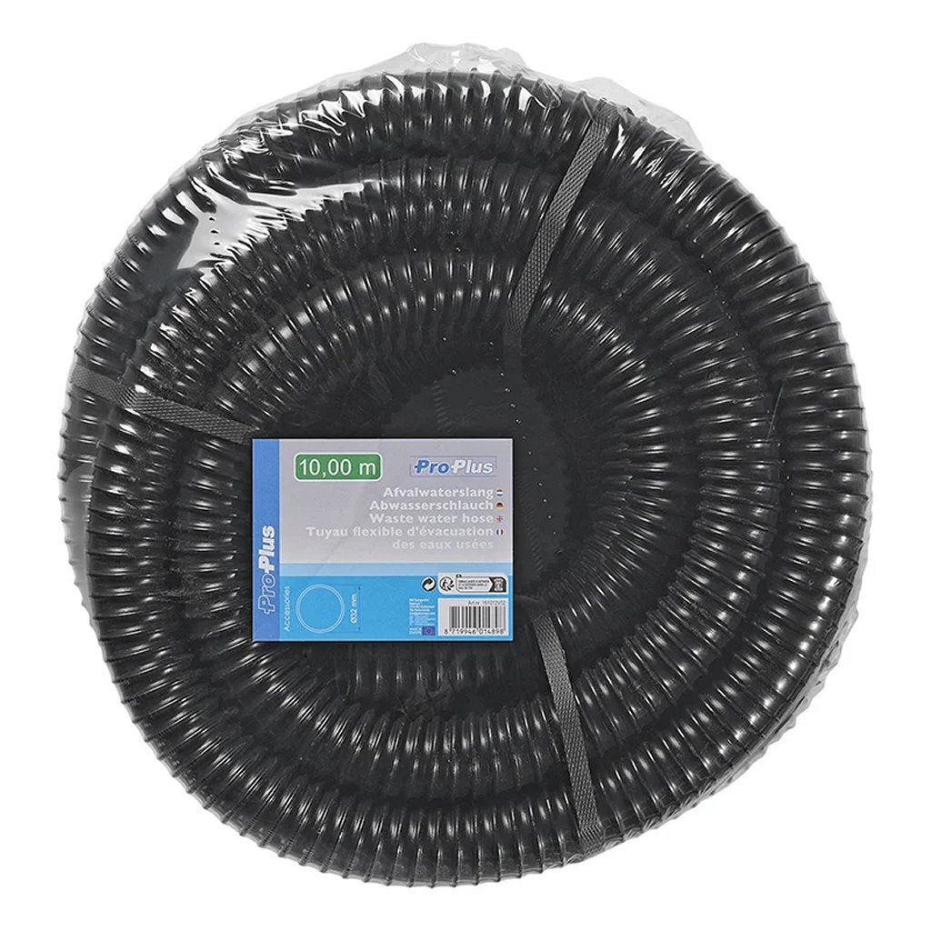 Proplus Afvalwaterslang 100X3,2 Cm Zwart