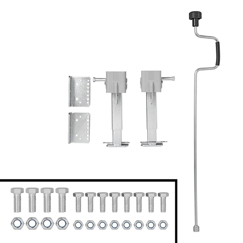Proplus Uitdraaisteun 290-460 Mm 500 Kg Voor Camper 2 Stuks
