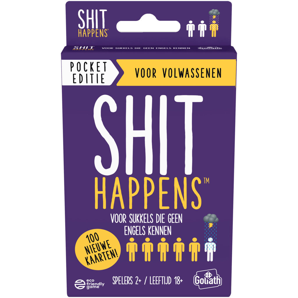 Goliath Shit Happens Pocket Kaartspel