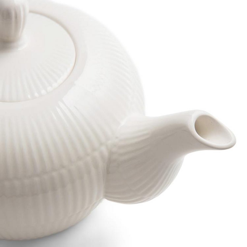 Royal Boch Vienne Theepot 1.25L Aardewerk/Wit
