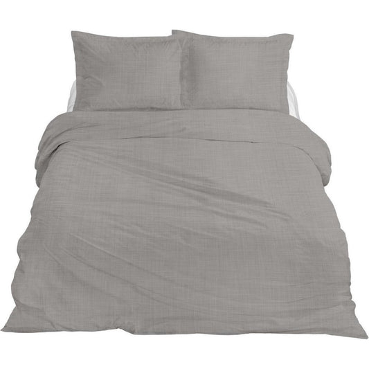 Ten Cate Premium Linnen Eenpersoons Dekbedovertrek 140X200/220 Cm Cloudy Grey