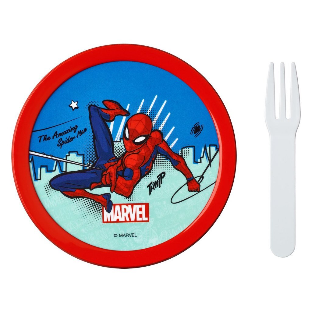 Mepal Campus Fruitbox Spiderman 300 Ml Rood/Blauw