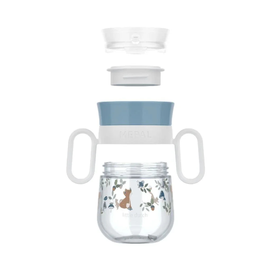 Mepal Little Dutch Forest Friends Oefenbeker Blauw/Wit