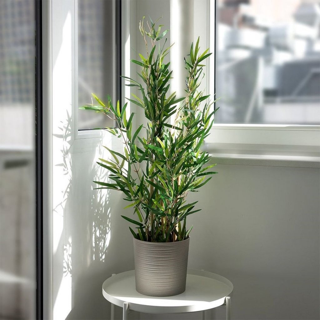 Home & Styling Kunstplant Bamboe 90 Cm Groen