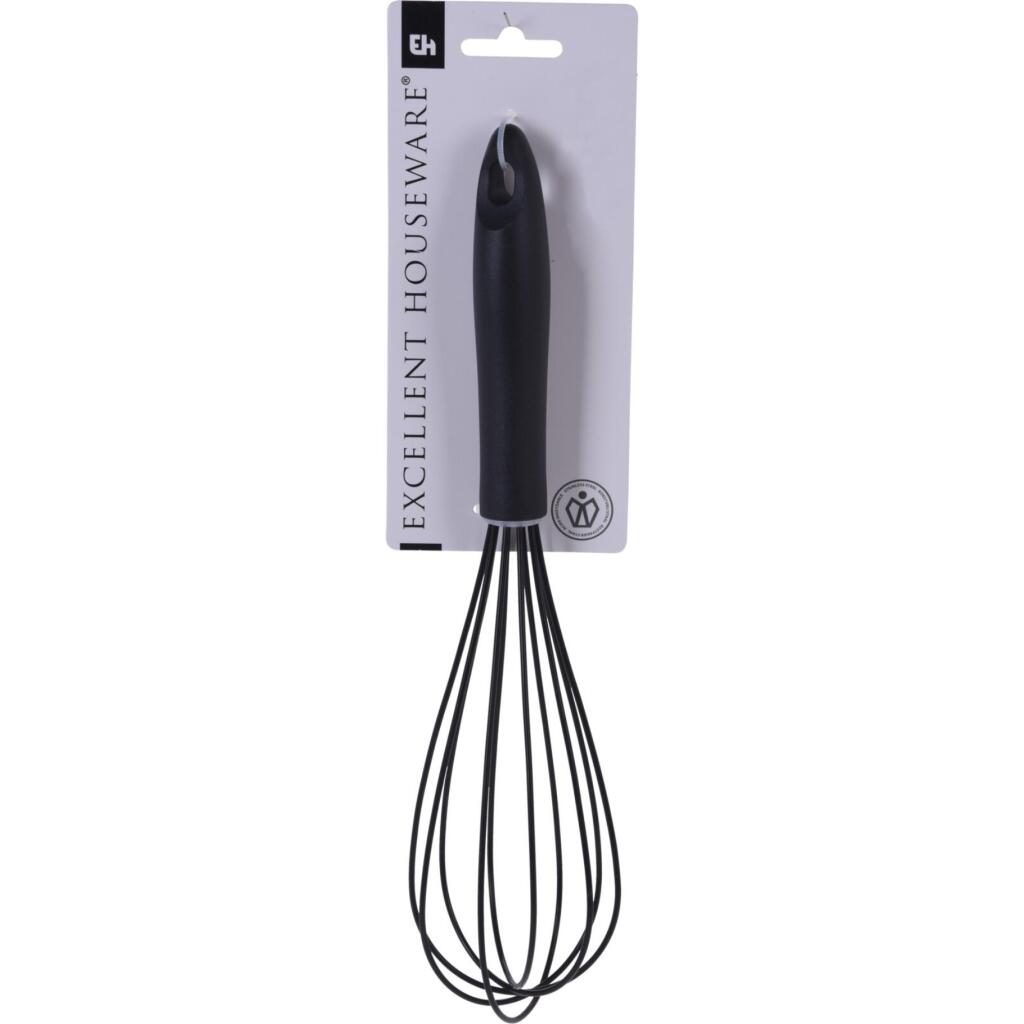 Excellent Houseware Garde 30 Cm Zwart/Siliconen