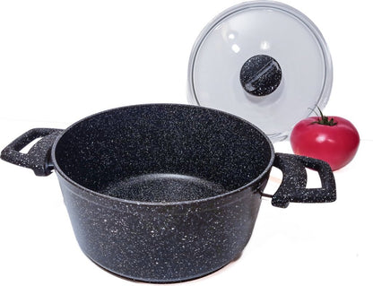Excellent Houseware Braadpan Met Glazen Deksel 2.7L