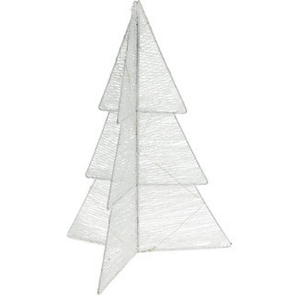 Overige Merken Kerstboom Vouwbaar Met Led Timer 50Cm Wit