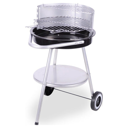 Bbq Barbecue 47X77 Cm Zwart/Rvs