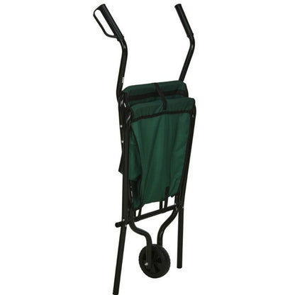 Overige Merken Opvouwbare Kruiwagen 110X56X64 Cm Groen/Zwart