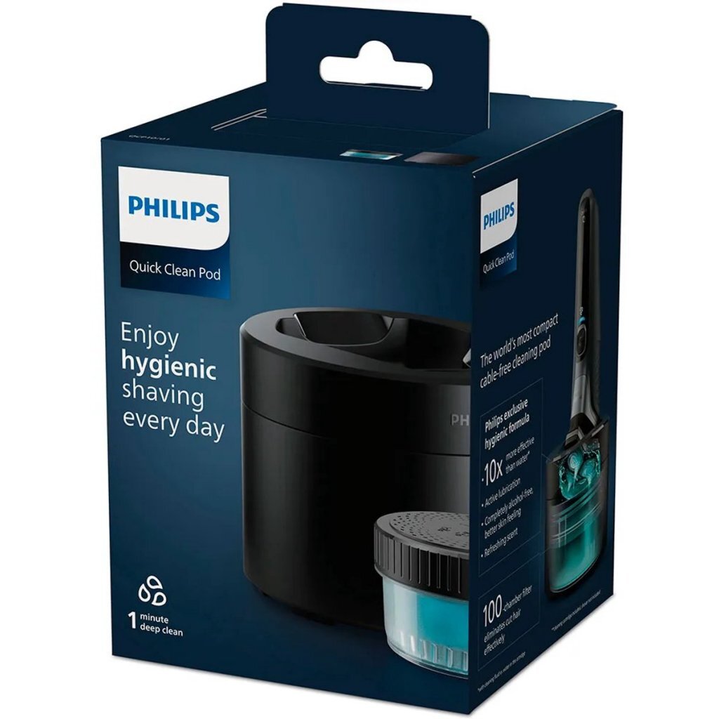 Philips Qcp10/01 Quick Clean Pod Zwart