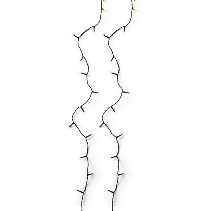 Lumineo Led Snoer 180 Led'S 1350 Cm Soft Gold Zwart
