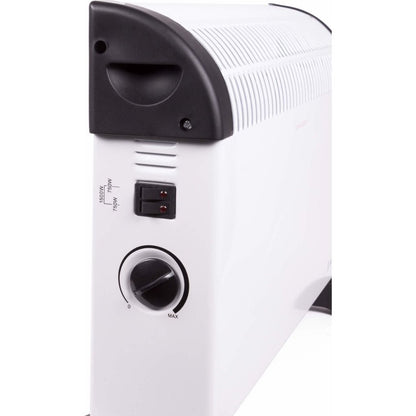 Benson Convector Heater 75-/1500W 52X17X32.5 Cm Wit/Zwart