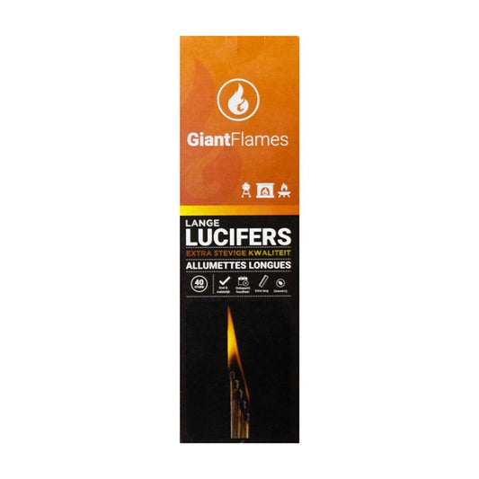 Overige Merken Giant Flames Lange Lucifers 40 Stuks
