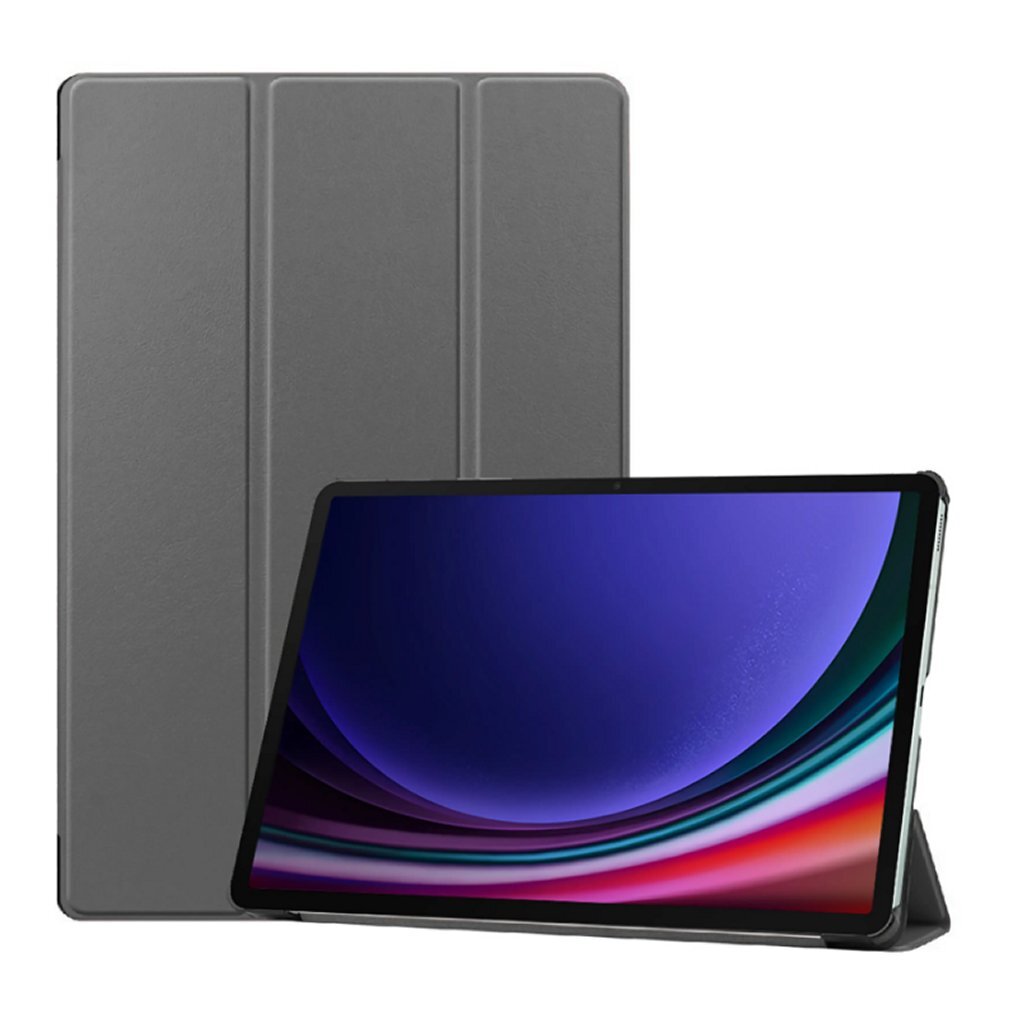 Justincase Slimline Trifold Cover Samsung Tab S10 Lite/ S10 Fe/S9/S9Fe Grijs