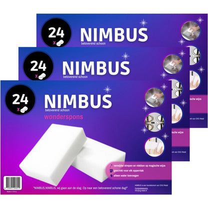 Overige Merken Nimbus Wonderspons 72 Stuks