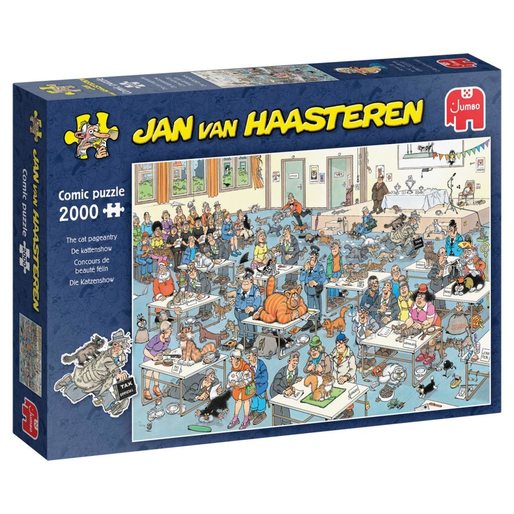 Jumbo Puzzel Jan Van Haasteren De Kattenshow 2000 Stukjes