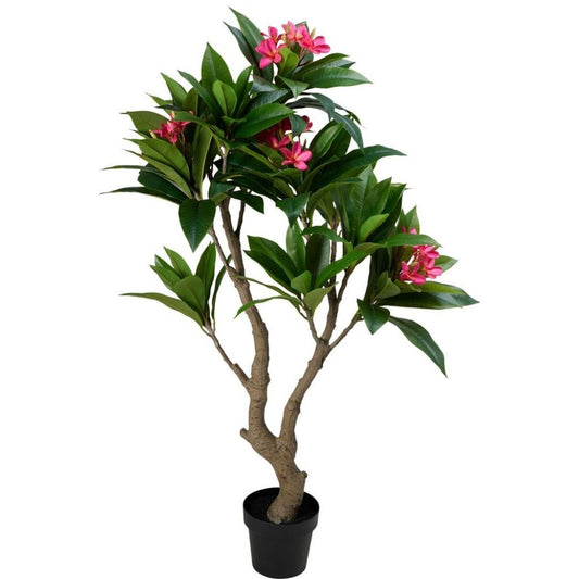 Overige Merken Kunstplant Plumeria 75X150 Cm Roze/Groen