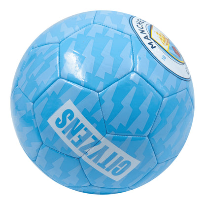 Overige Merken Voetbal Fc Manchester City Maat 5 Blauw/Wit