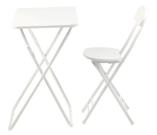 Ceruzo Klaptafel Met Stoel - Wit
