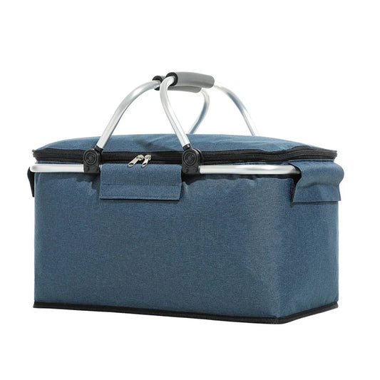 Ceruzo Koelmand Blauw - Picknickmand