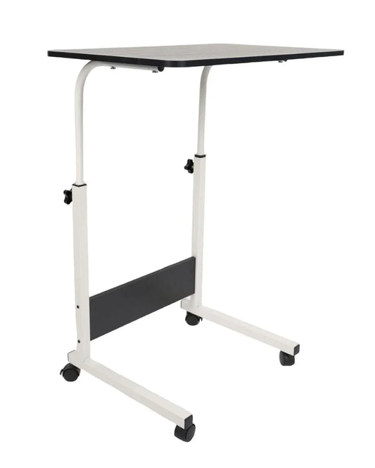 Ceruzo Laptoptafel - Zwart - Verrijdbare Bedtafel - Verstelbaar In Hoogte