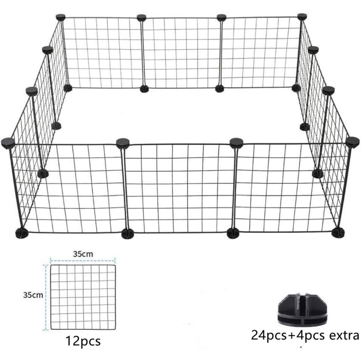Ceruzo Dierenren Voor Kleine Huisdieren - Moduleerbaar - 105X105Cm