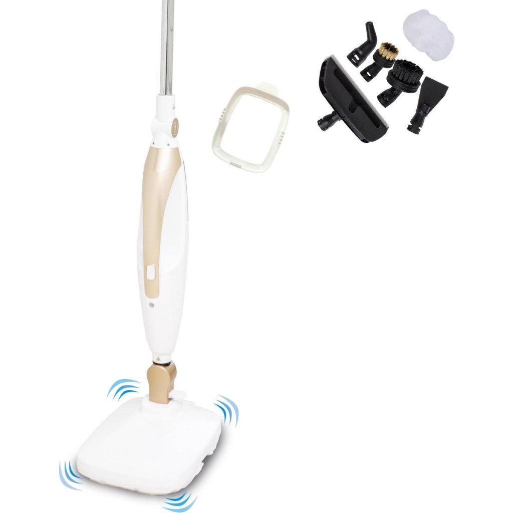 Overige Merken Livington 10In1 Stoomcleaner Wit/Goud