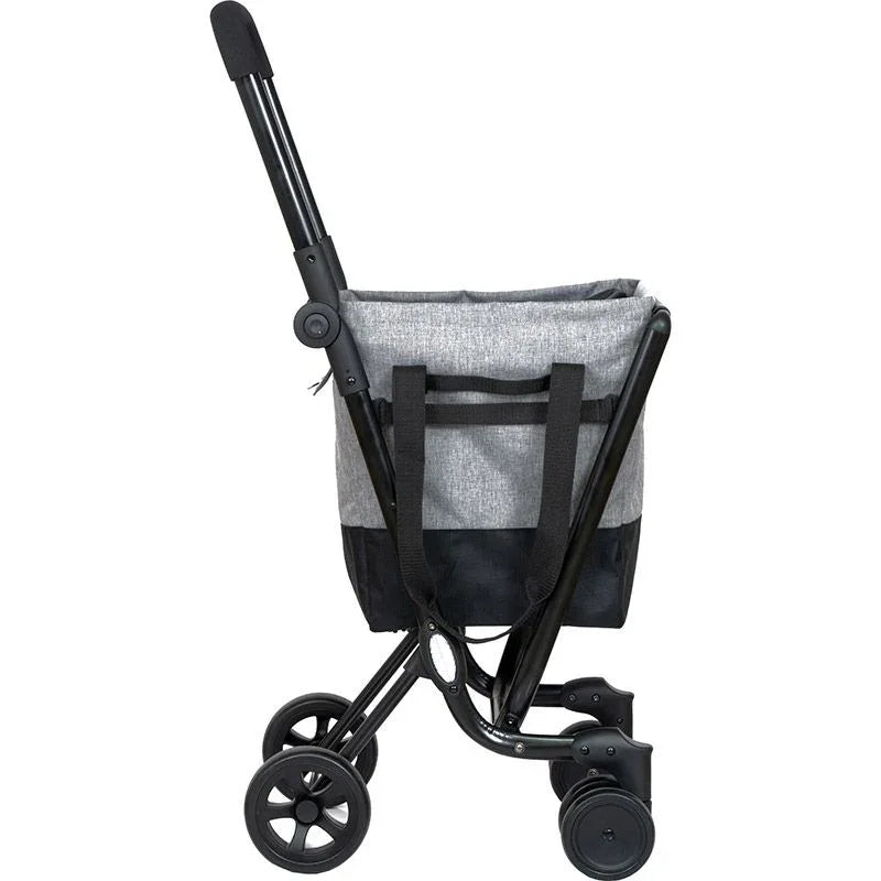 Ceruzo By Playmarket Easy Go Boodschappentrolley  - Zwart-Groen