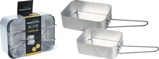 Redcliffs Kampeer Pannensetje - Aluminium