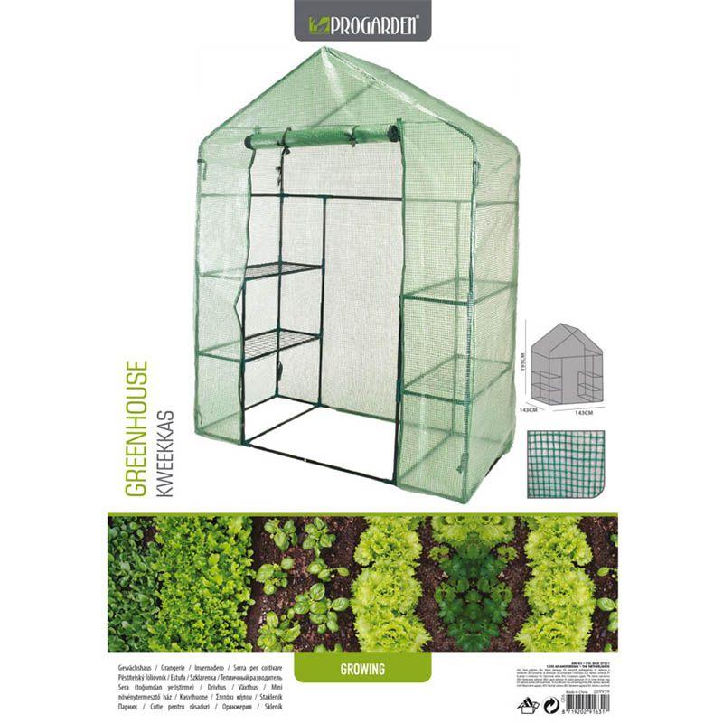 Progarden Kweekkas - Broeikas - 143 X 73 X 195