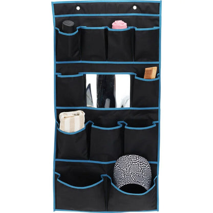 Redcliffs Tentorganizer Met Spiegel - 11 Vakken - 45X90Cm