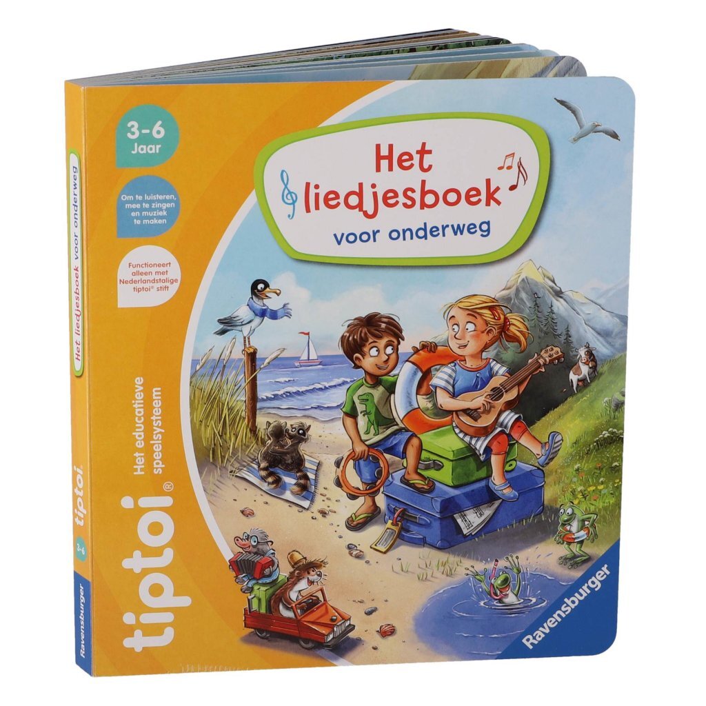 Tiptoi Liedjesboek Voor Onderweg