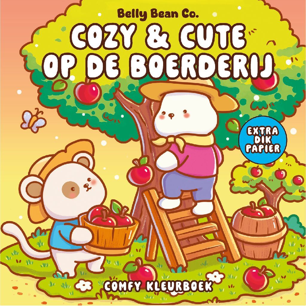 Overige Merken Kleurboek Cozy &Amp; Cute Op De Boerderij