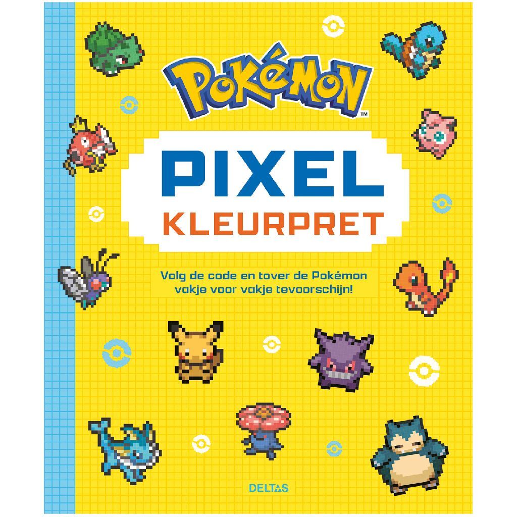 Deltas Kleurpret Pok&Eacute;Mon Pixel