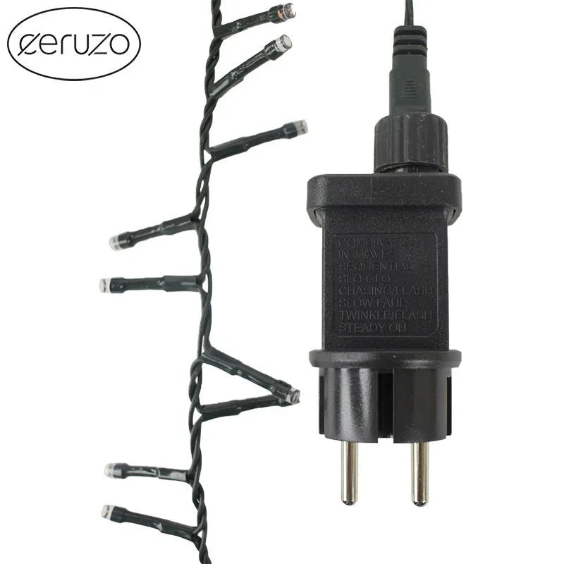 Ceruzo Micro Cluster - 1000 Led -  20 Meter - 8 Lichtfuncties + Geheugen - Multicolor