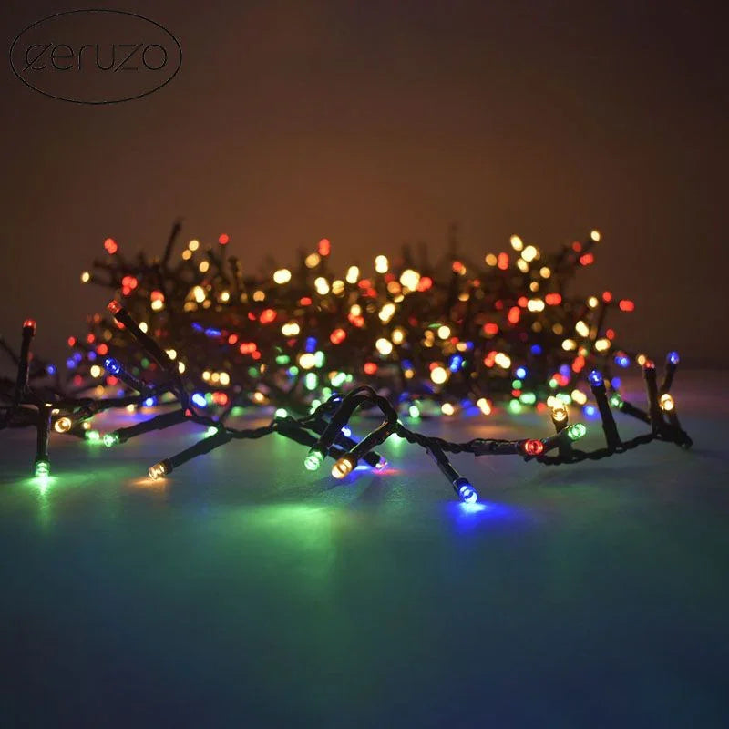 Ceruzo Micro Cluster - 1000 Led -  20 Meter - 8 Lichtfuncties + Geheugen - Multicolor