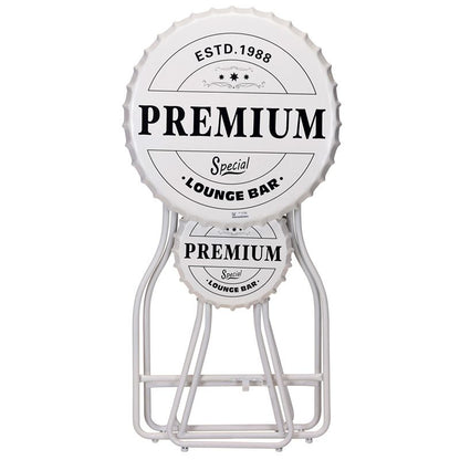 Bartafel Met 2 Stoelen - Wit