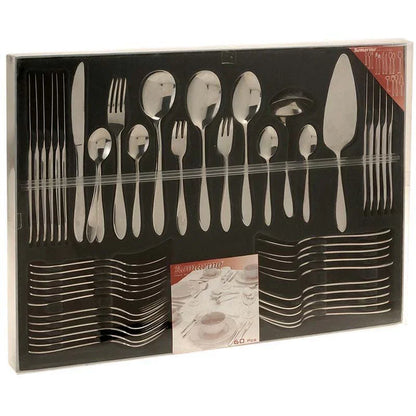 Excellent Houseware Bestekset, Roestvrij Staal (60 Dlg)