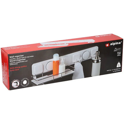 Alpina Wandorganizer Met Zuignappen