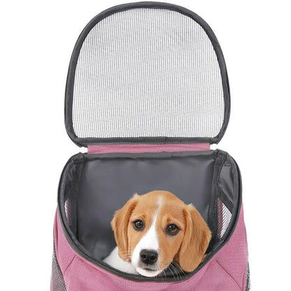 Ceruzo Hondenrugzak - Voor Katten En Honden Tot 10 Kg - Roze